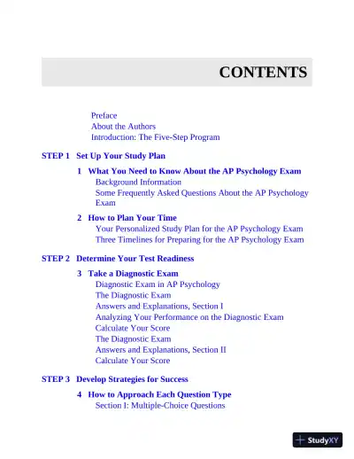 5 Steps to a 5: AP Psychology 2024 (2024) - Page 11 preview image