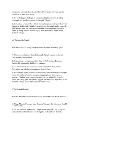 ATI TEAS PRACTICE TEST Reading - Page 10 preview image