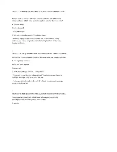 ATI TEAS PRACTICE TEST Reading - Page 16 preview image