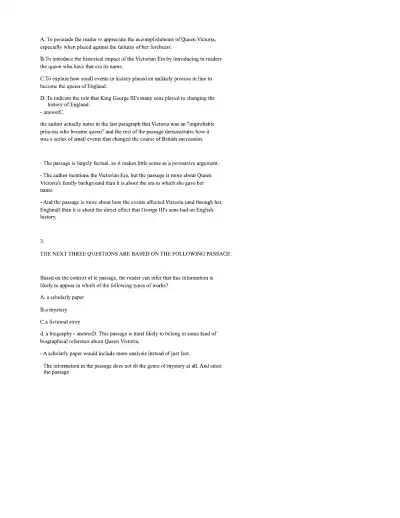 ATI TEAS PRACTICE TEST Reading - Page 23 preview image