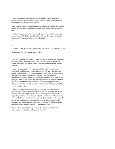 ATI TEAS PRACTICE TEST Reading - Page 27 preview image