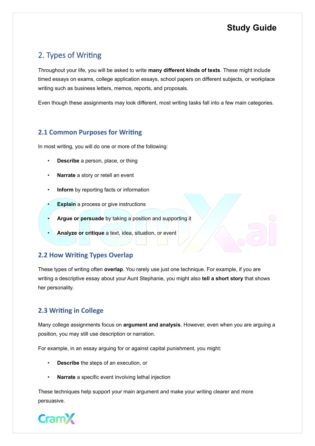 Writing - How to Begin a Writing Assignment - Page 4 preview image