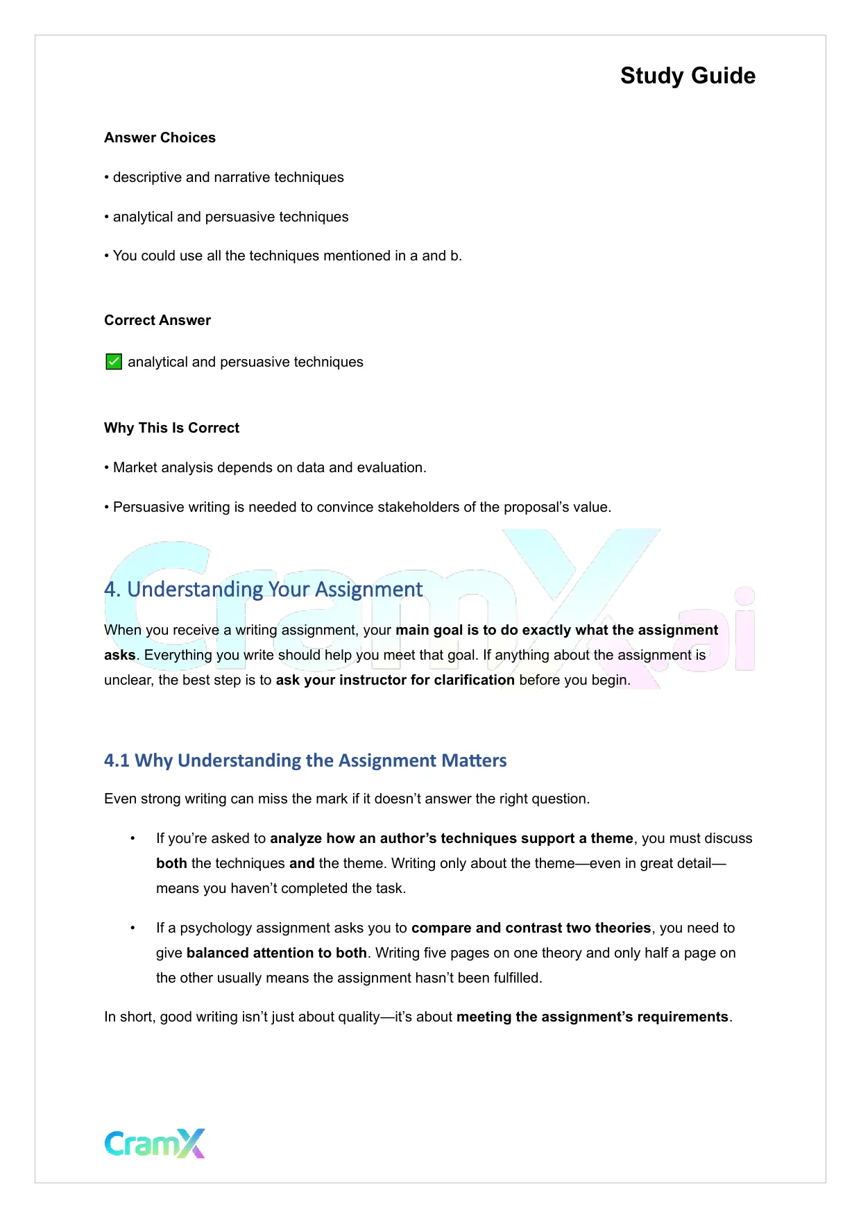 Writing - How to Begin a Writing Assignment - Page 7 preview image