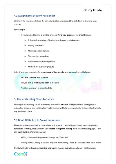 Writing - How to Begin a Writing Assignment - Page 8 preview image