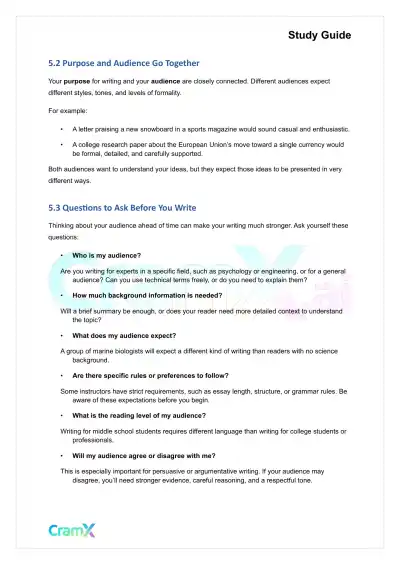 Writing - How to Begin a Writing Assignment - Page 9 preview image