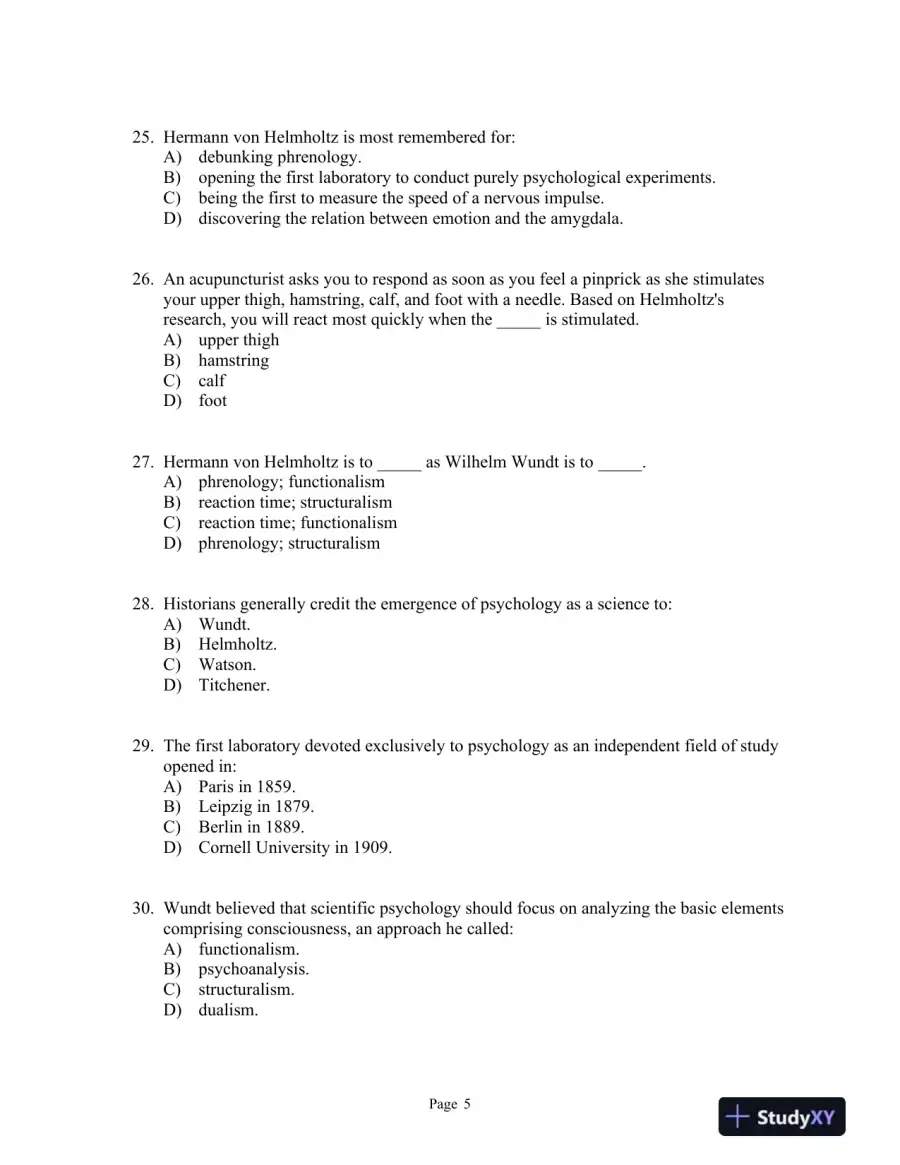 Introducing Psychology Third Edition Test Bank, page 12