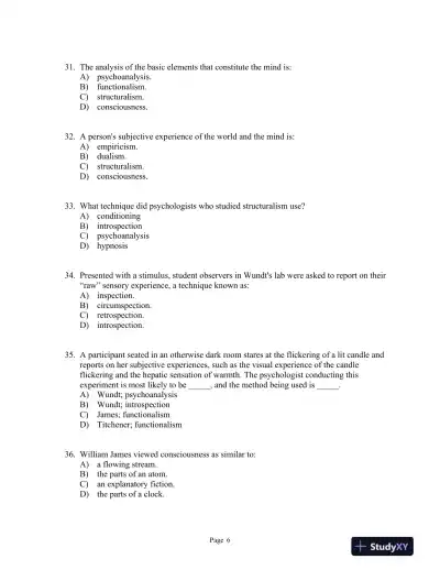 Introducing Psychology Third Edition Test Bank - Page 13 preview image