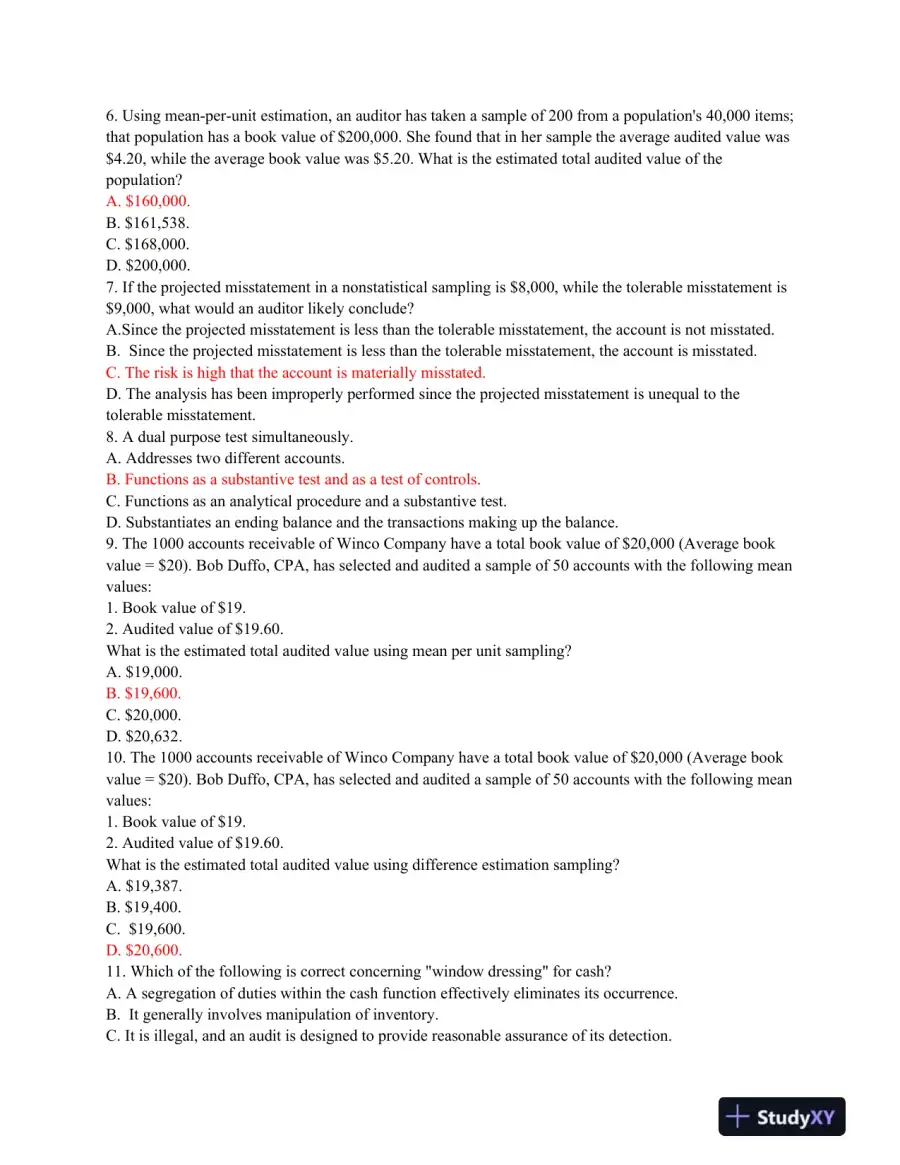 ACC555 Final Exam, page 3