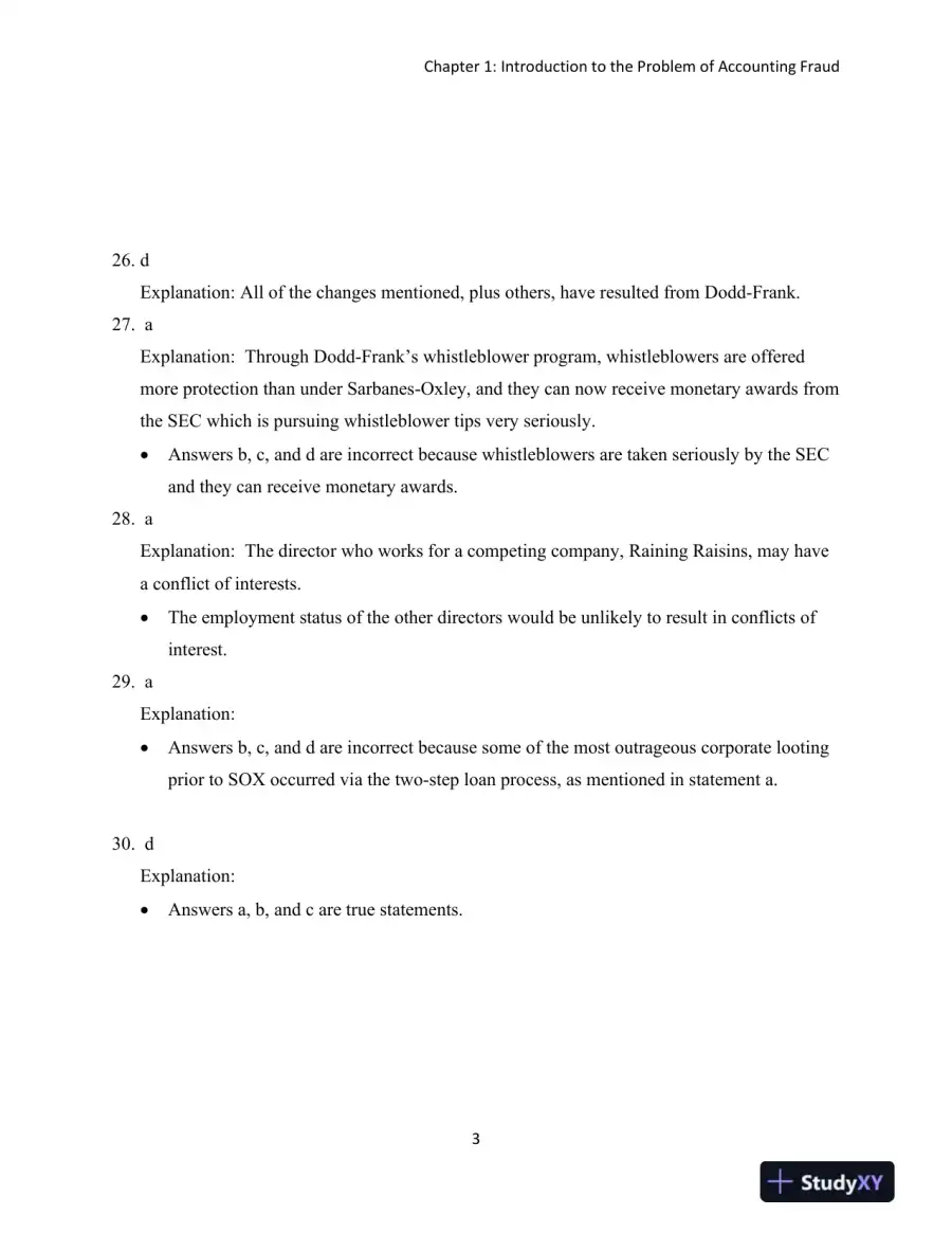 Solution Manual for Detecting Accounting Fraud: Analysis and Ethics Global Edition, 1st Edition, page 4