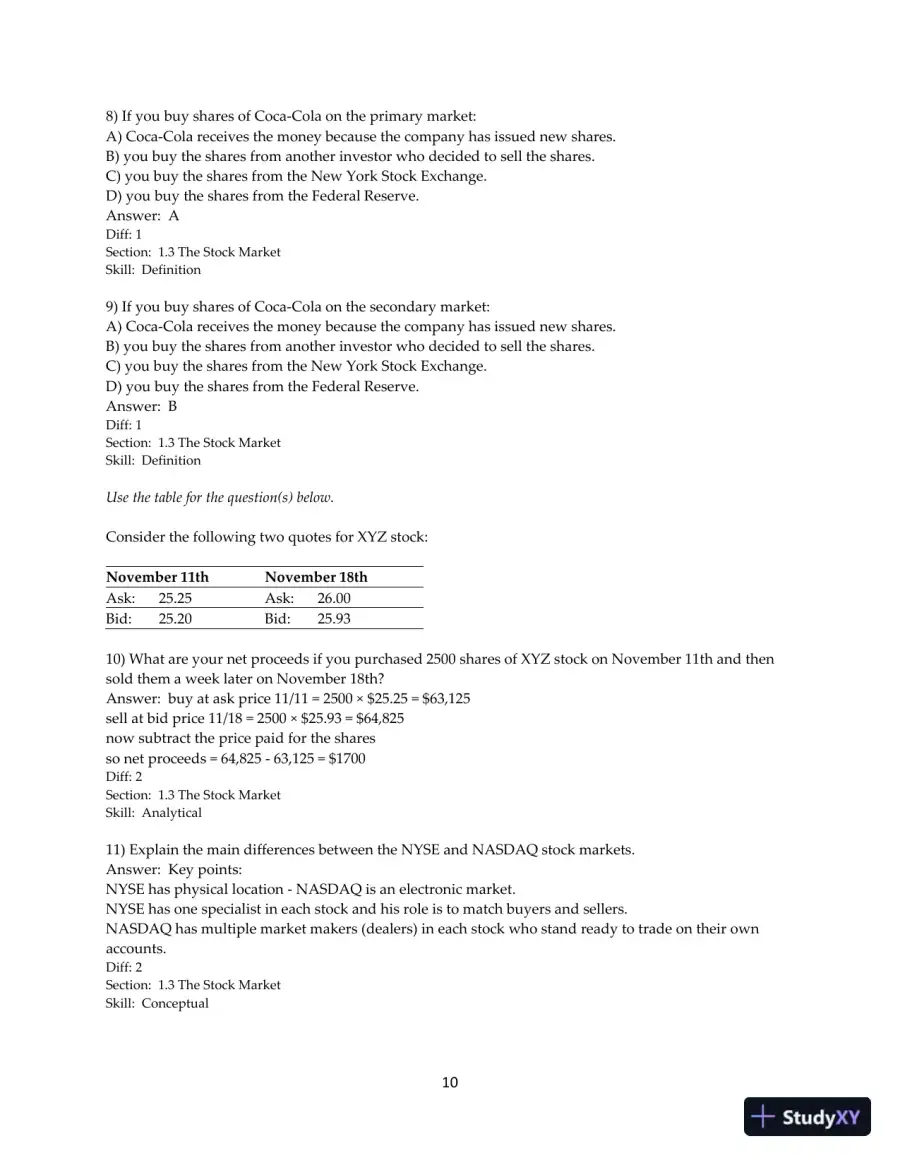 Corporate Finance, Global Second Edition Test Bank, page 12