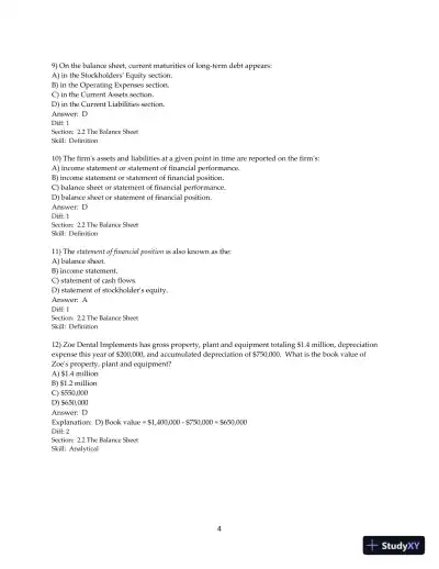 Corporate Finance, Global Second Edition Test Bank - Page 16 preview image
