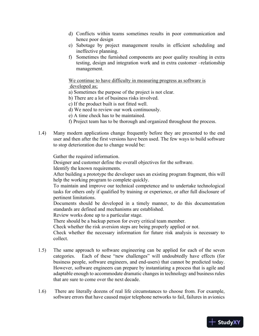 Solution Manual for Software Engineering: A Practitioner's Approach, 9th Edition, page 3