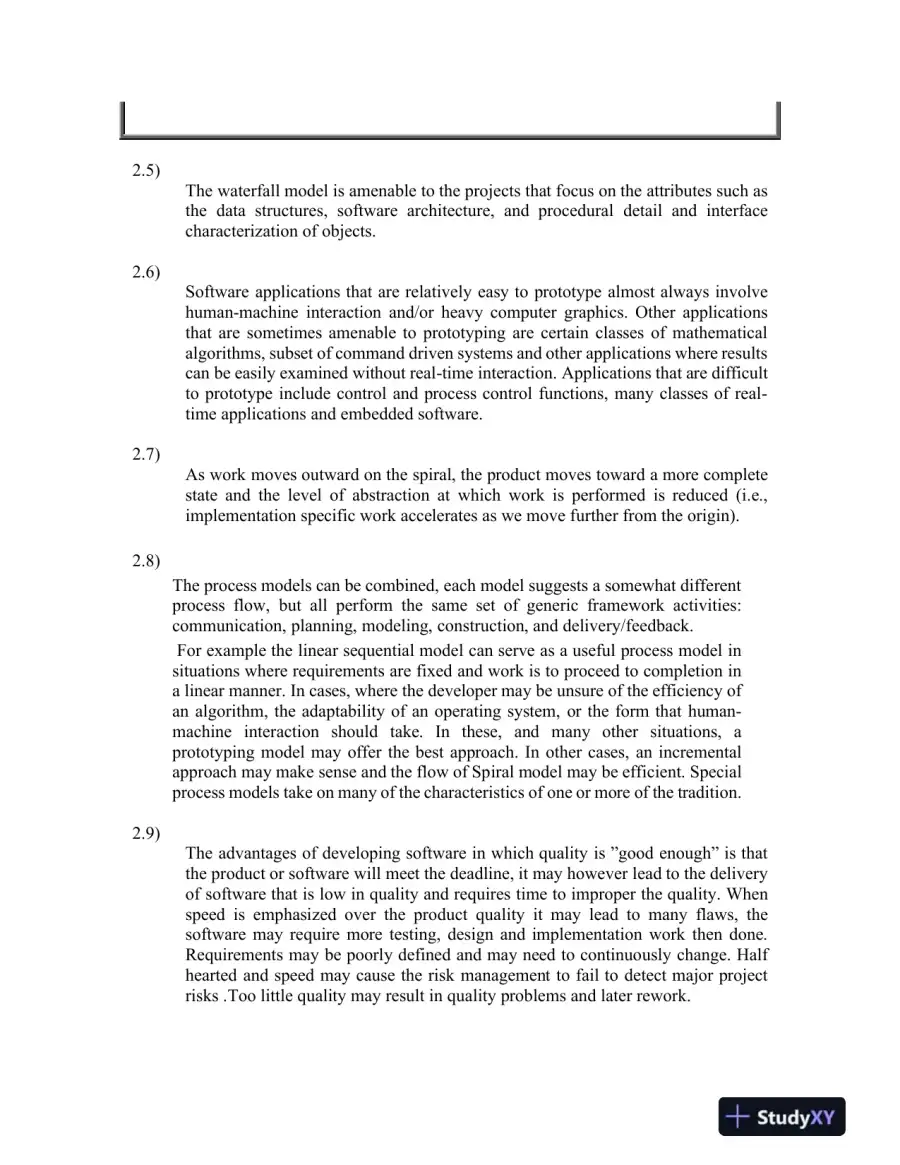 Solution Manual for Software Engineering: A Practitioner's Approach, 9th Edition, page 7