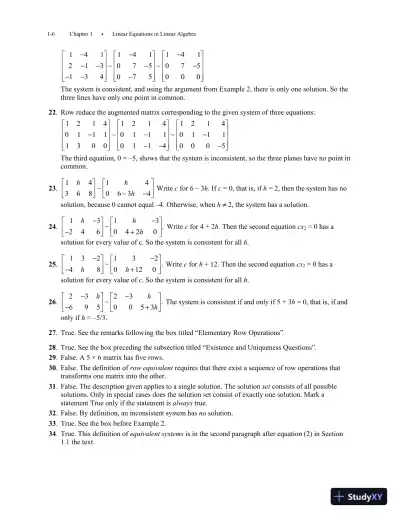 Solution Manual for Linear Algebra, 6th Edition - Page 12 preview image