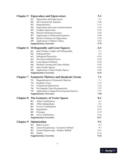 Solution Manual for Linear Algebra, 6th Edition - Page 4 preview image