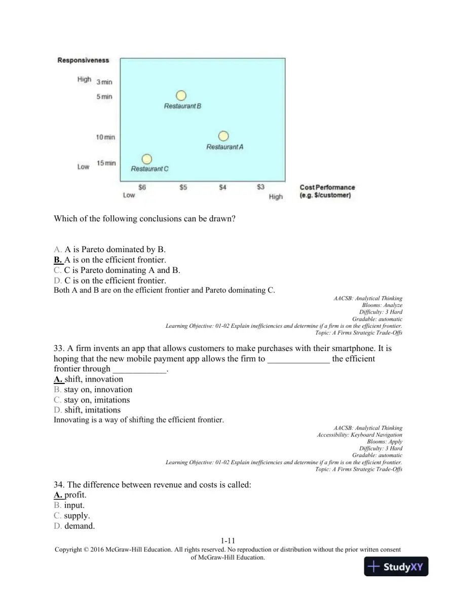 Operations Management, 1e (Mcgraw-hill Education Operations and Decision Sciences) 1st Edition Test Bank, page 12