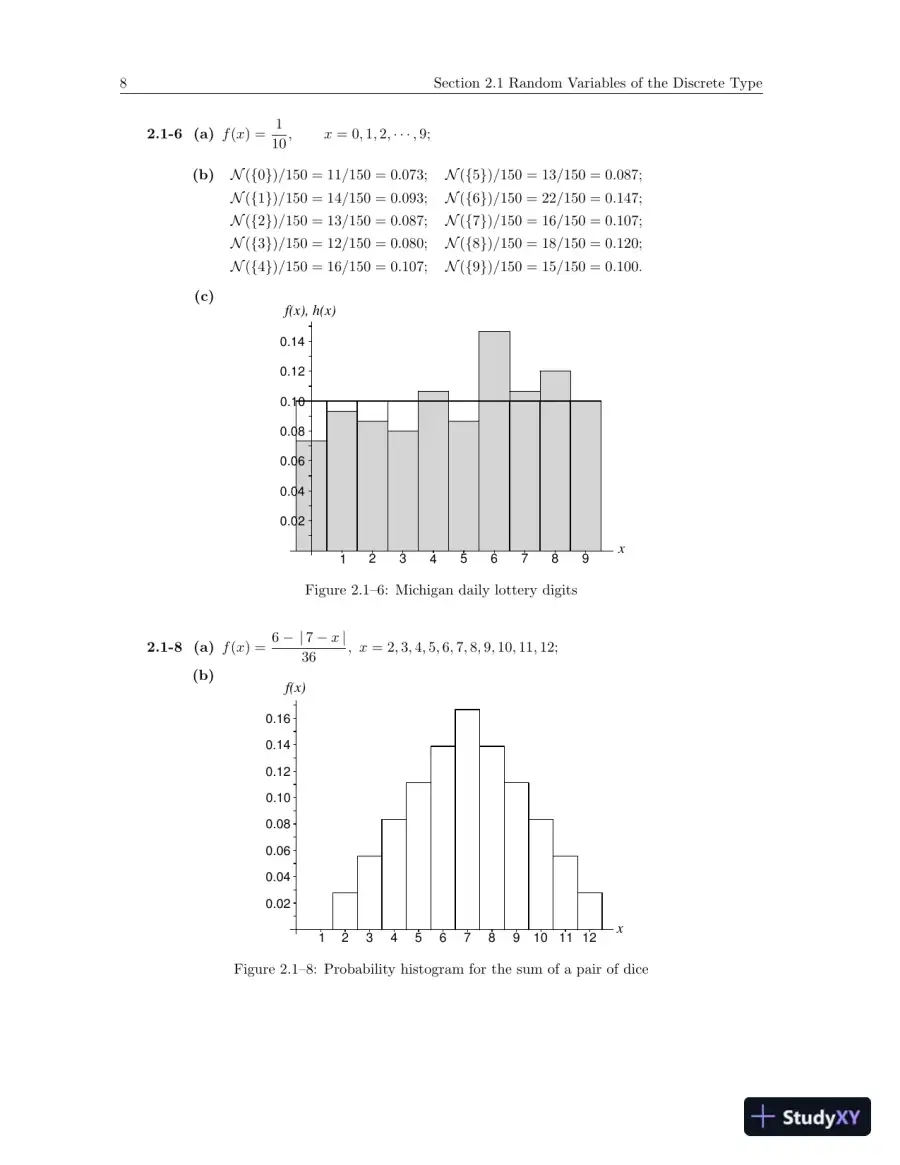 Solution Manual for Probability and Statistical Inference, 10th Edition, page 12