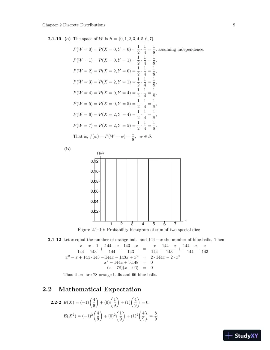 Solution Manual for Probability and Statistical Inference, 10th Edition, page 13