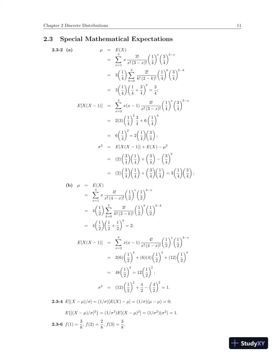 Solution Manual for Probability and Statistical Inference, 10th Edition, page 15