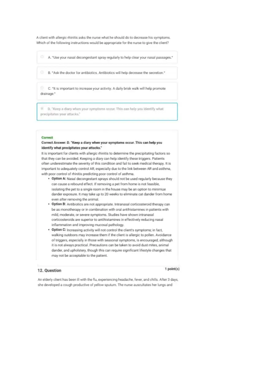 Comprehensive Respiratory System Disorders NCLEX C, page 11