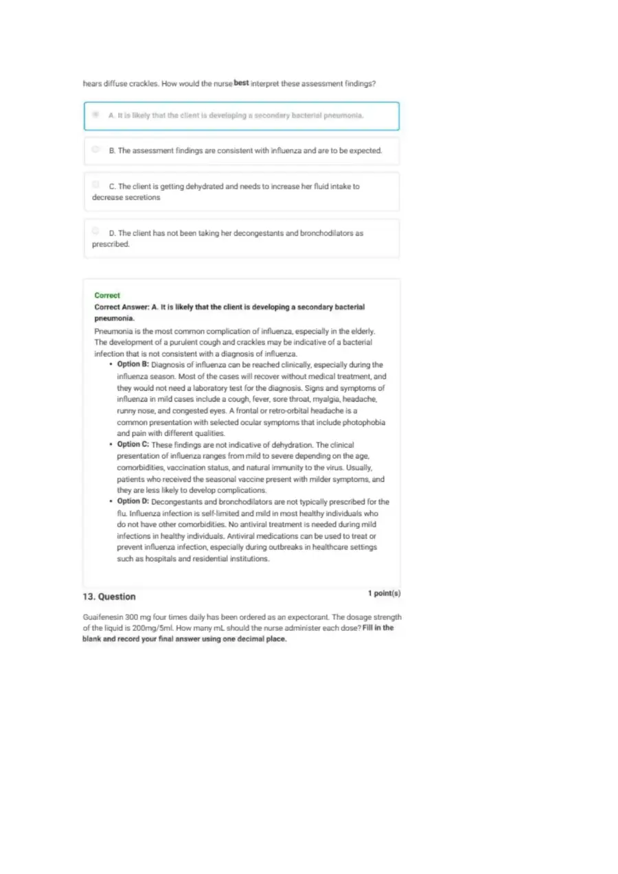 Comprehensive Respiratory System Disorders NCLEX C, page 12