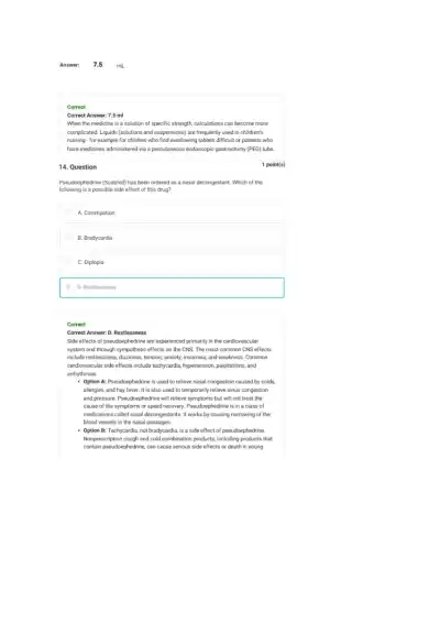 Comprehensive Respiratory System Disorders NCLEX C - Page 13 preview image