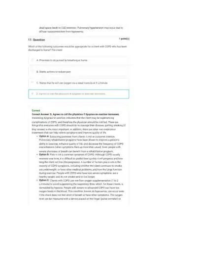 Comprehensive Respiratory System Disorders NCLEX C - Page 16 preview image