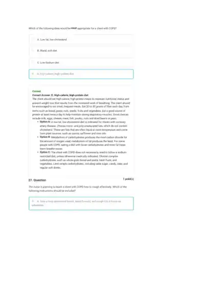 Comprehensive Respiratory System Disorders NCLEX C - Page 24 preview image