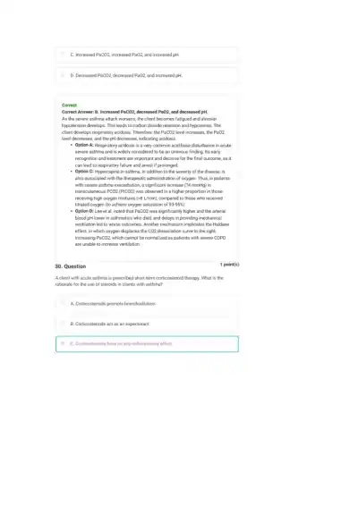 Comprehensive Respiratory System Disorders NCLEX C - Page 27 preview image