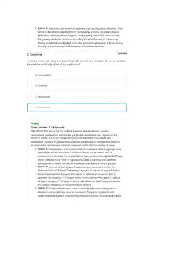 Comprehensive Respiratory System Disorders NCLEX C - Page 3 preview image