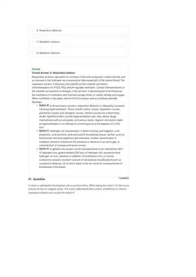Comprehensive Respiratory System Disorders NCLEX C - Page 37 preview image