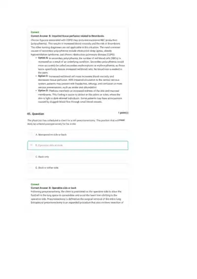 Comprehensive Respiratory System Disorders NCLEX C - Page 41 preview image