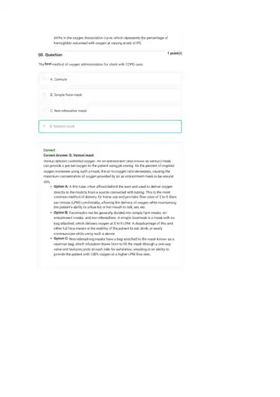 Comprehensive Respiratory System Disorders NCLEX C - Page 46 preview image