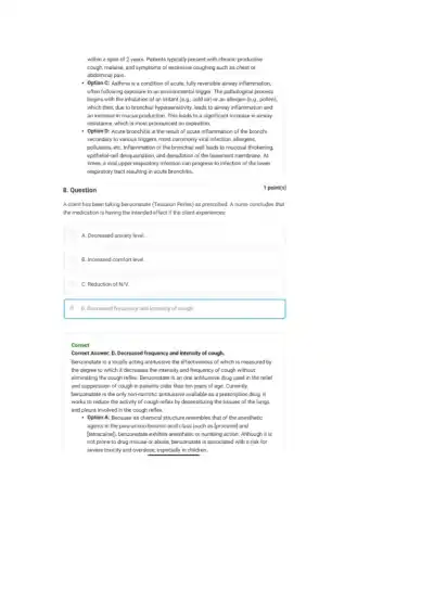 Comprehensive Respiratory System Disorders NCLEX C - Page 8 preview image