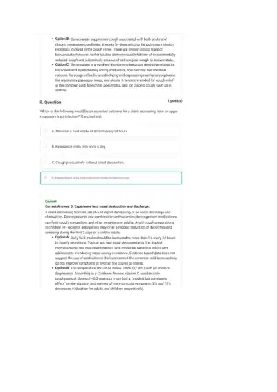 Comprehensive Respiratory System Disorders NCLEX C - Page 9 preview image