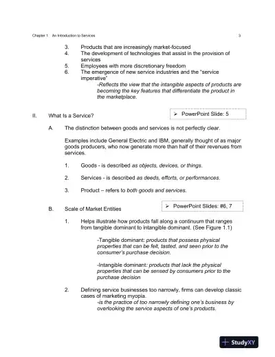 Services Marketing: Concepts, Strategies, And Cases, 5th Edition Solution Manual - Page 4 preview image