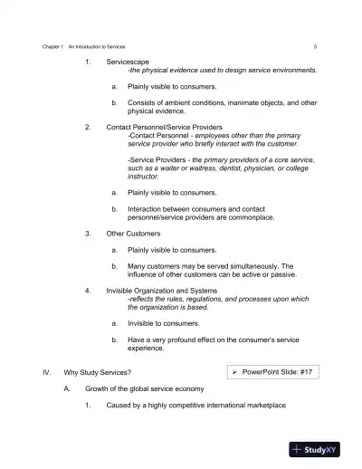 Services Marketing: Concepts, Strategies, And Cases, 5th Edition Solution Manual - Page 6 preview image