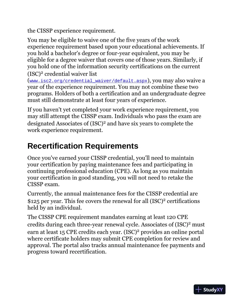 ISC2 Cissp Certified Information Systems Security Professional Official Practice Tests (2021), page 17