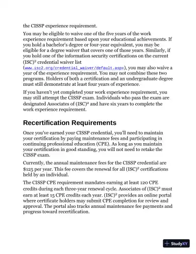 ISC2 Cissp Certified Information Systems Security Professional Official Practice Tests (2021) - Page 17 preview image