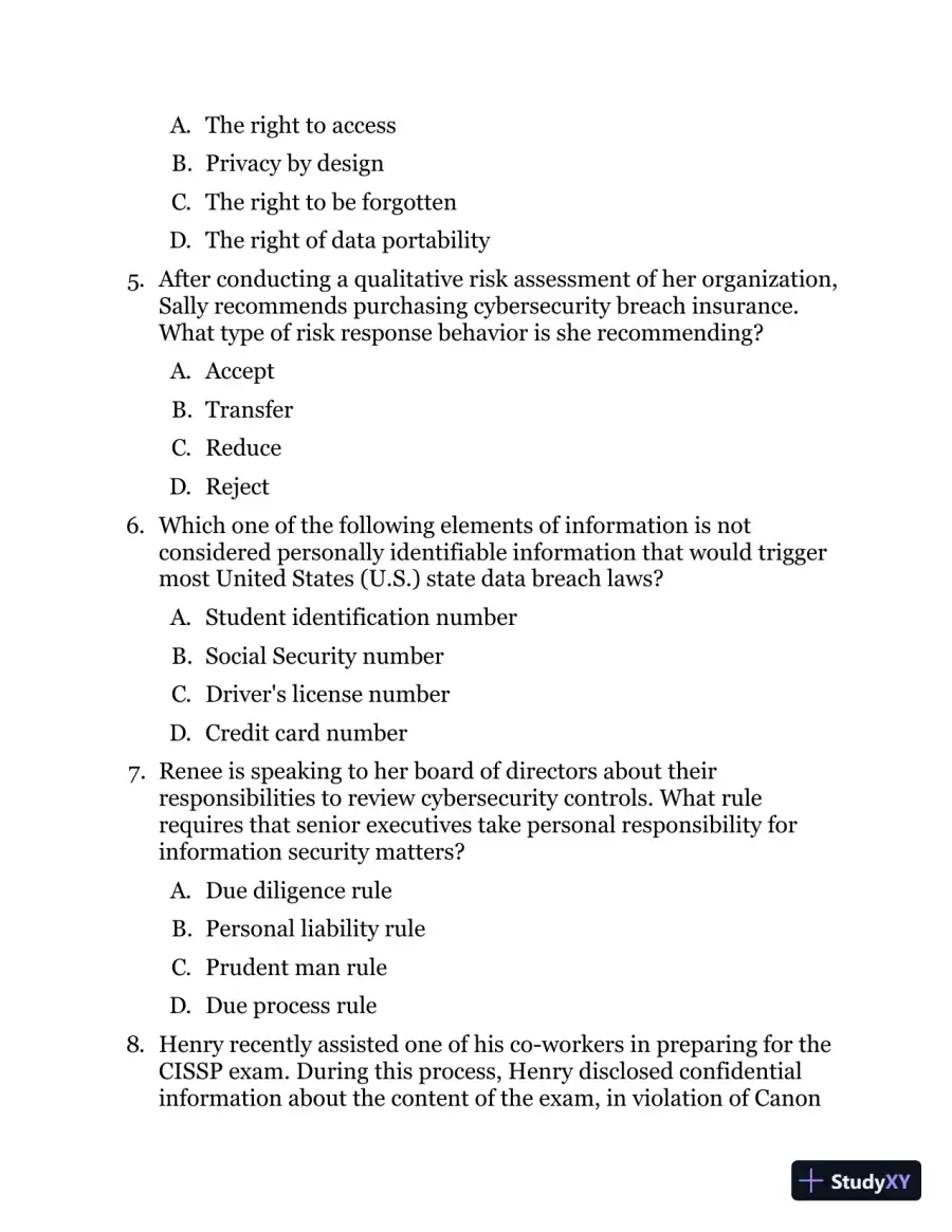 ISC2 Cissp Certified Information Systems Security Professional Official Practice Tests (2021), page 21