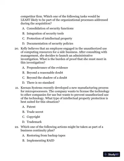 ISC2 Cissp Certified Information Systems Security Professional Official Practice Tests (2021) - Page 25 preview image
