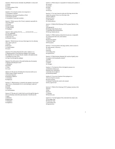 ATI TEAS V7 NurseCheung Science Practice Questions - Page 10 preview image
