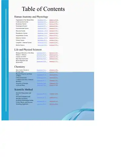 ATI TEAS V7 NurseCheung Science Practice Questions - Page 2 preview image