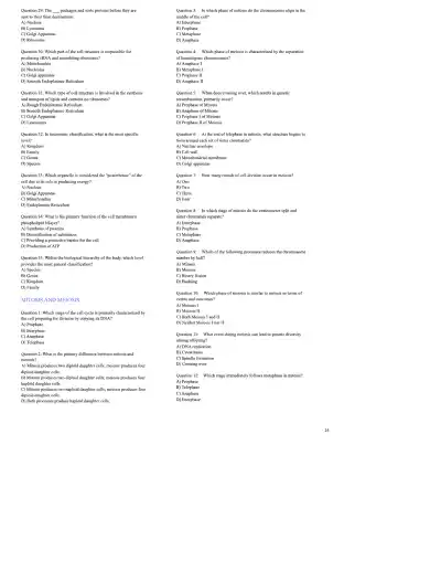 ATI TEAS V7 NurseCheung Science Practice Questions - Page 25 preview image