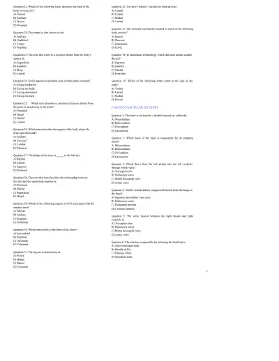 ATI TEAS V7 NurseCheung Science Practice Questions - Page 4 preview image
