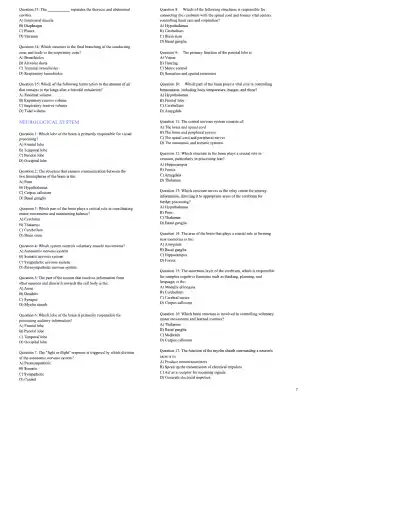 ATI TEAS V7 NurseCheung Science Practice Questions - Page 8 preview image