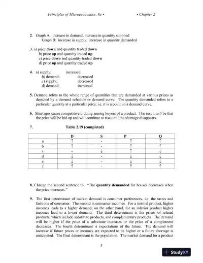 Principles Of Microeconomics, 8th Edition Solution Manual - Page 8 preview image