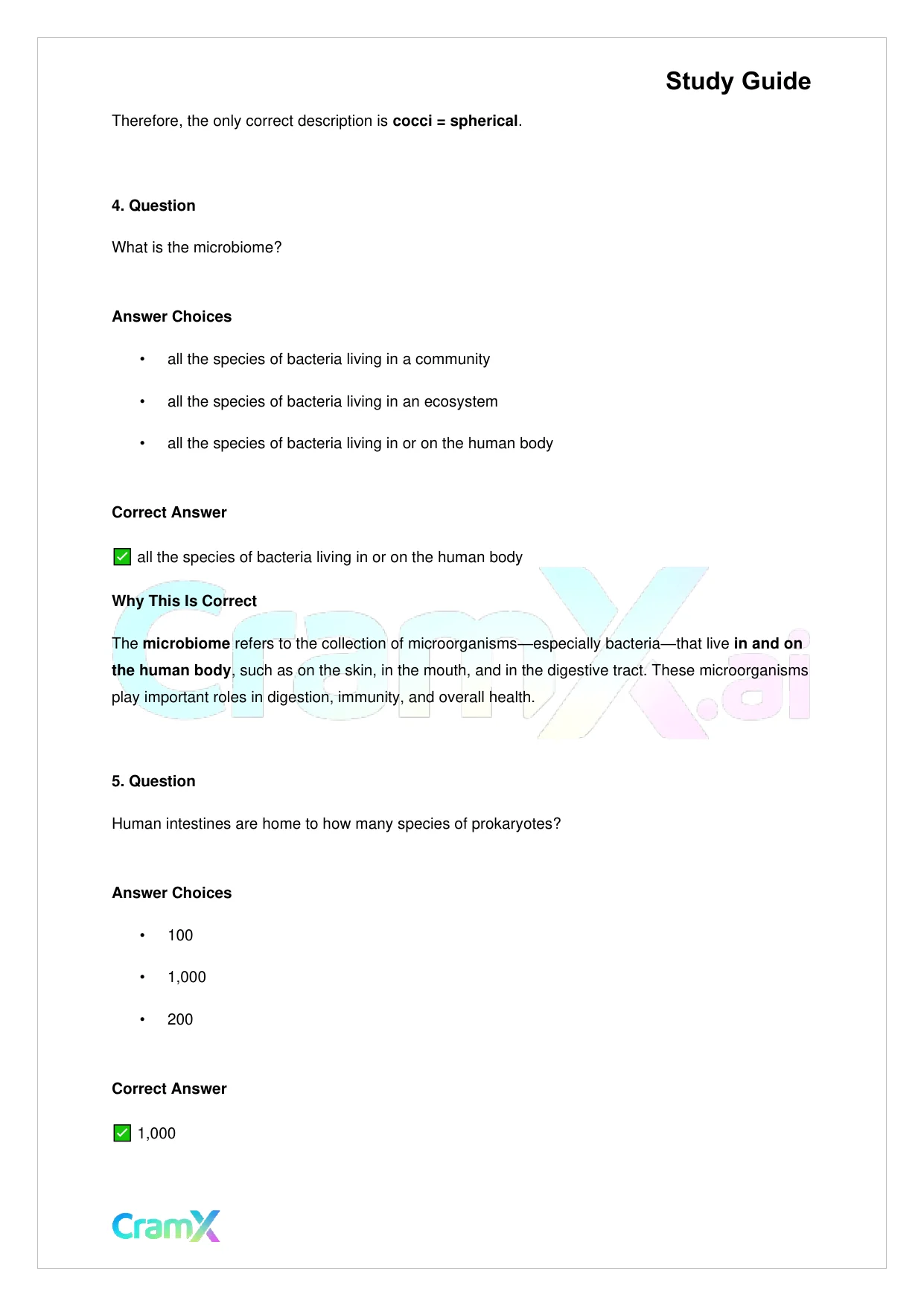 Biology - Monera - Page 5 preview image
