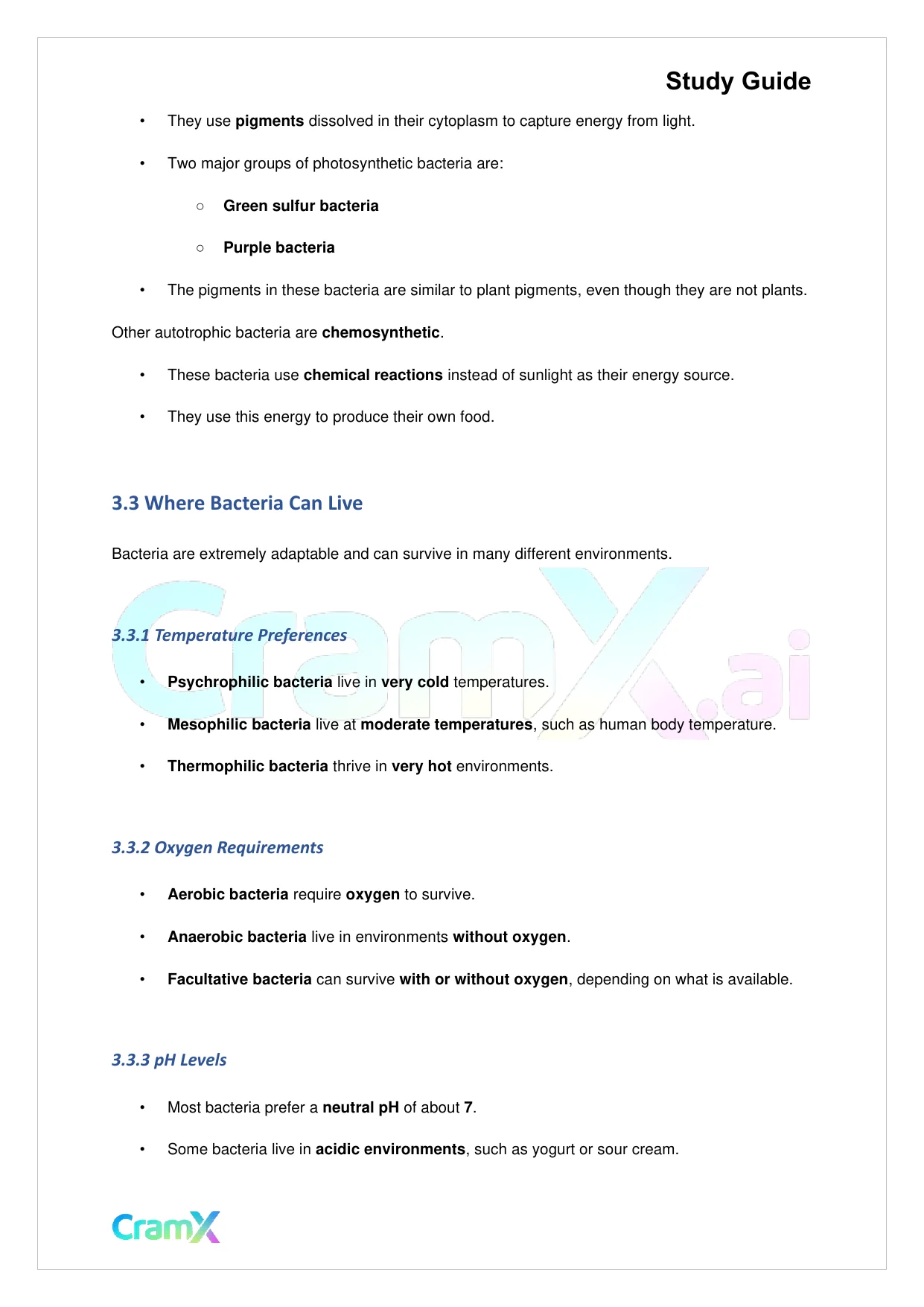 Biology - Monera - Page 7 preview image