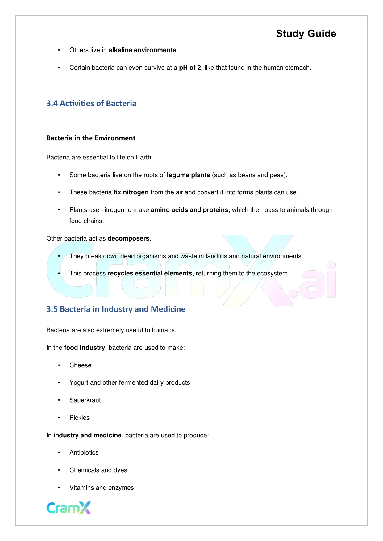 Biology - Monera - Page 8 preview image